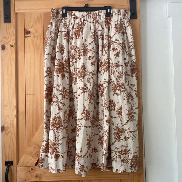 Abercrombie Resort Volume Maxi Skirt
